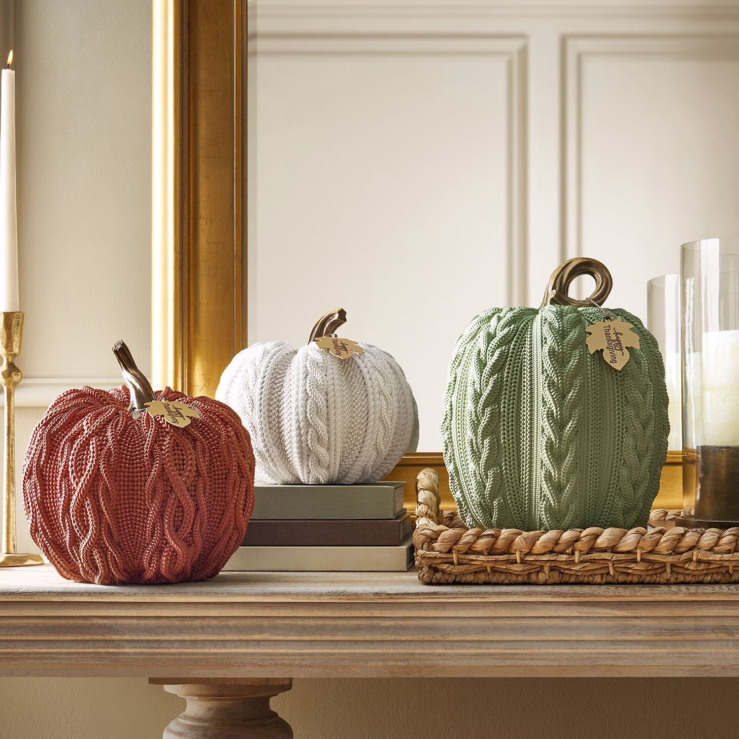 Member's Mark Decorative Harvest Pumpkins, Set of 3
