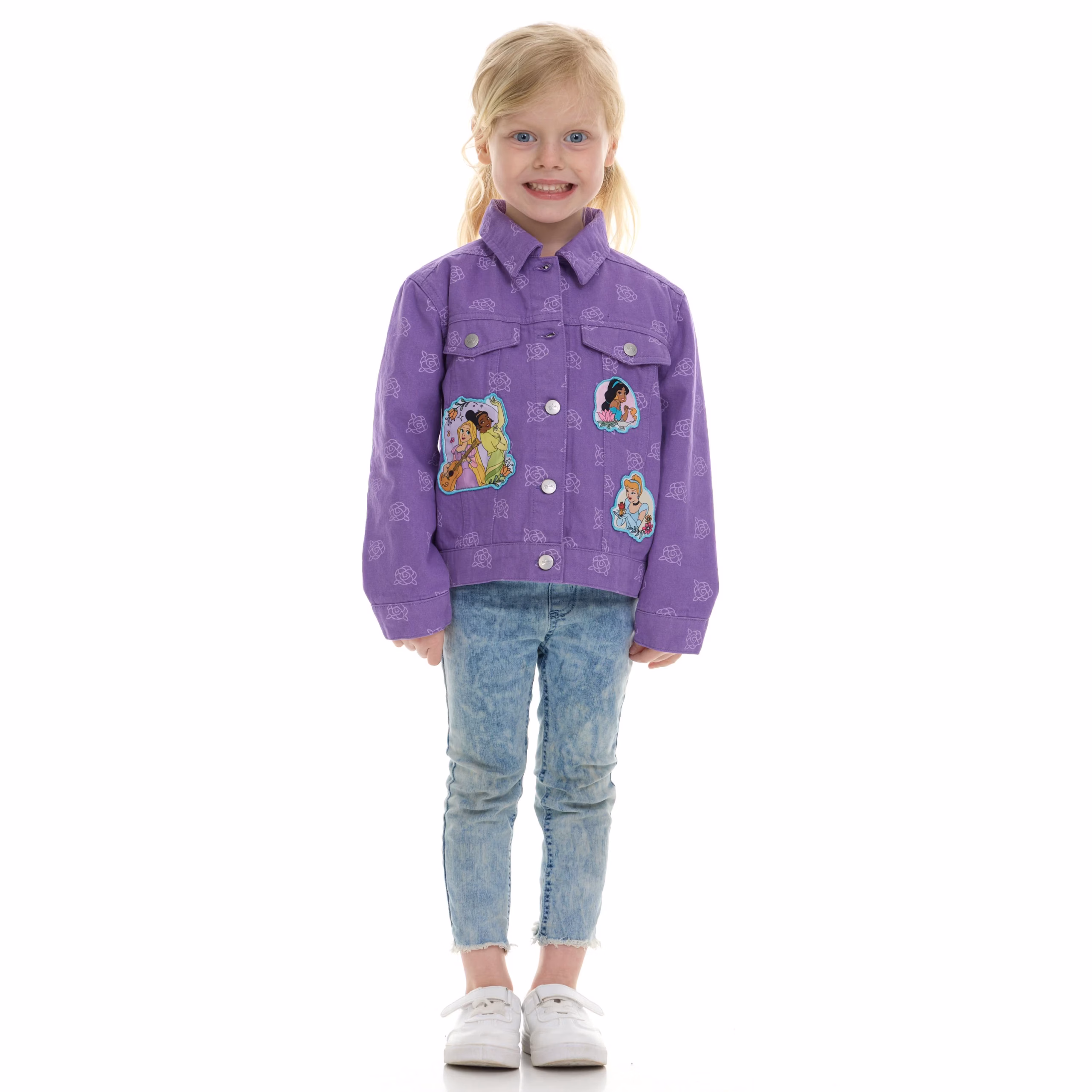 Character Toddler Girl Denim Jacket