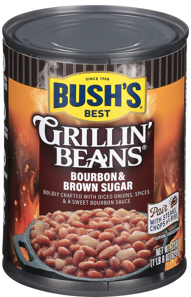 Bush's Best Grillin' Beans Bourbon & Brown Sugar