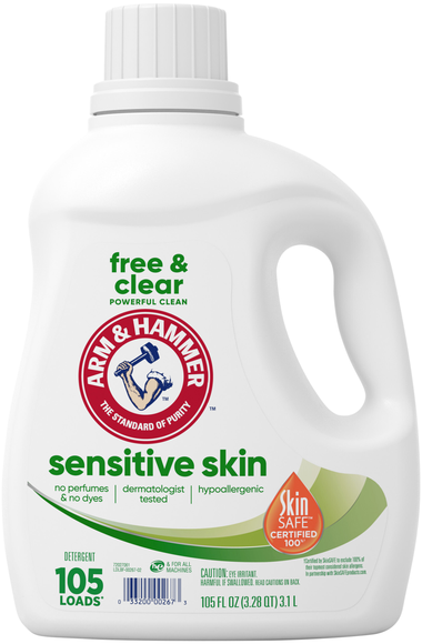 Arm & Hammer Sensitive Skin Free & Clear Liquid Laundry Detergent