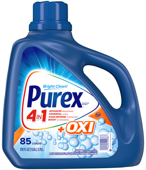 Purex + Oxi 4-in-1 Fresh Morning Burst Liquid Laundry Detergent