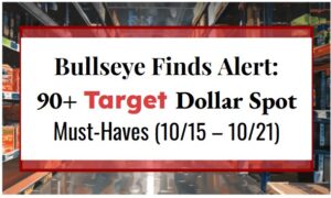Bullseye Finds Alert: 90+ Target Dollar Spot Must-Haves (10/22 – 10/28)