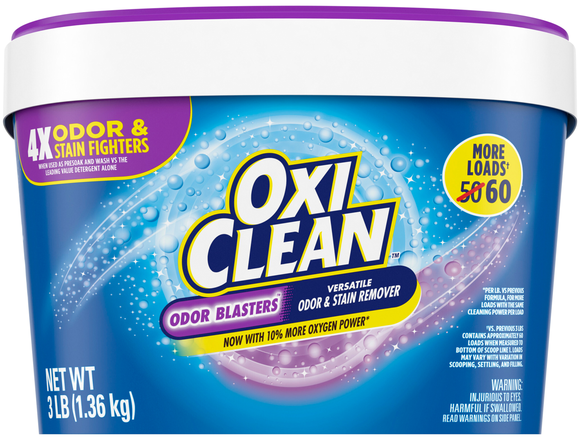 OxiClean Odor Blasters Versatile Odor & Stain Remover Powder