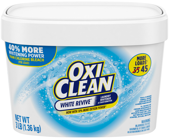 OxiClean White Revive Powder Laundry Whitener + Stain Remover
