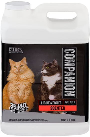 Companion Clumping Scented Lightweight Multi-Cat Litter