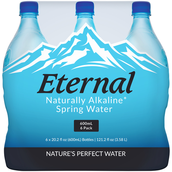 Eternal Naturally Alkaline Spring Water - 6 pk