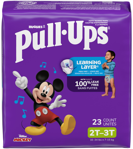 Pull-Ups Boys 2T-3T Training Pants 16-34 lb