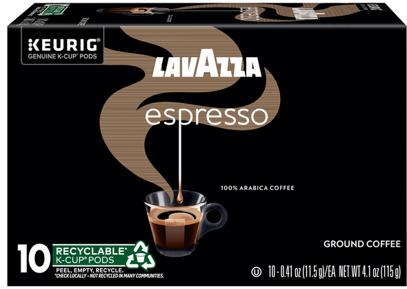 LavAzza Italiano Espresso Dark Roast K-Cup Coffee Pods