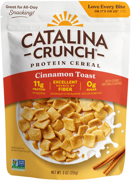 Catalina Crunch Gluten Free Keto Cinnamon Toast Protein Cereal