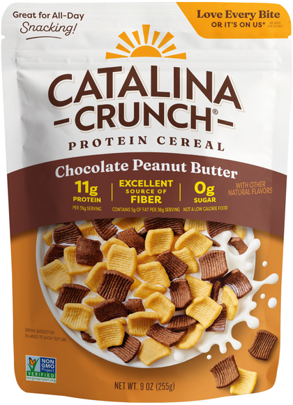 Catalina Crunch Gluten Free Keto Chocolate Peanut Butter Protein Cereal