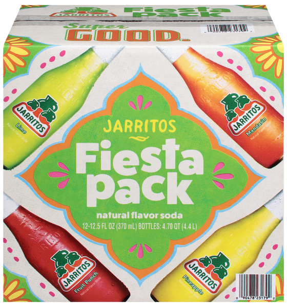 Jarritos Summer Pack Soda - 12 pk