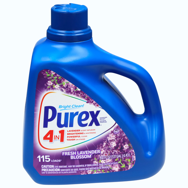 Purex 4-in-1 Fresh Lavender Blossom Liquid Laundry Detergent