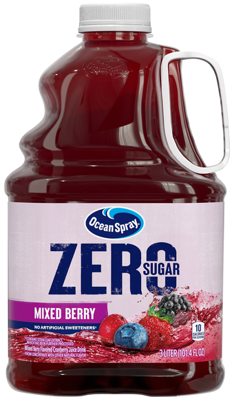 Ocean Spray Zero Sugar Mixed Berry Flavored Cranberry Juice Drink
