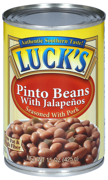 Luck's Pinto Beans with Jalapenos