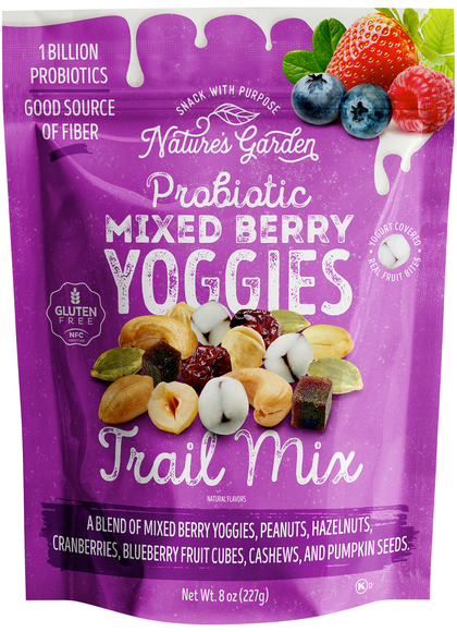 Nature's Garden Yoggies Probiotic Mixed Berry Trail Mix