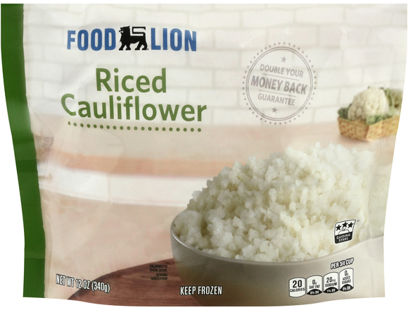 Food Lion Riced Cauliflower Frozen