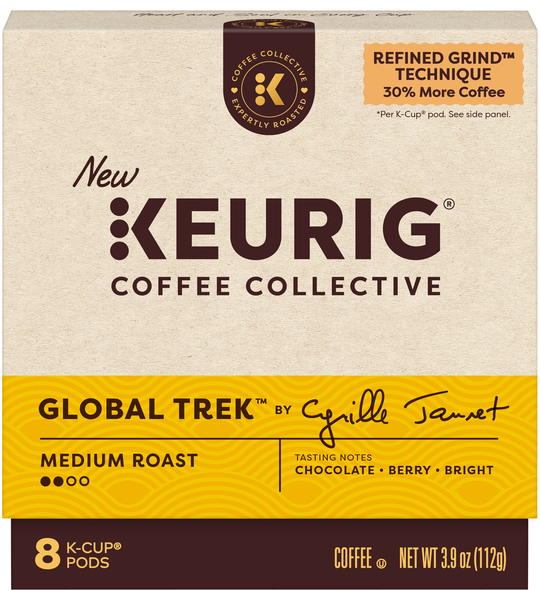 Keurig Coffee Collective Global Trek Medium Roast K-Cup Pods