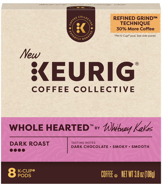 Keurig Coffee Collective Whole Hearted Dark Roast K-Cup Pods