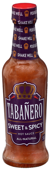 Tabanero All Natural Sweet & Spicy Hot Sauce