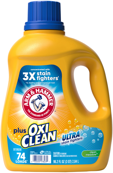 Arm & Hammer Plus OxiClean Clean Meadow Liquid Laundry Detergent