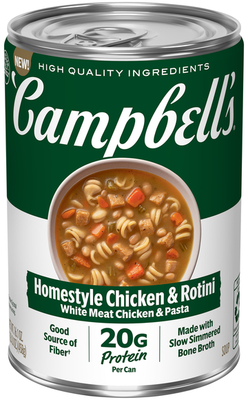 Campbell's Homestyle Chicken & Rotini 20g Protein Soup