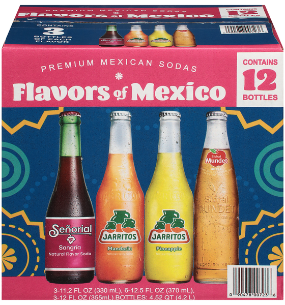 Jarritos Premium Mexican Sodas Variety Pack