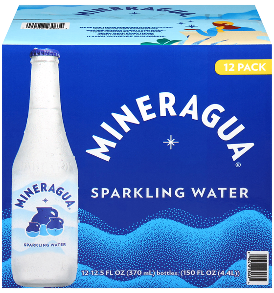 Mineragua Sparkling Water - 12 pk