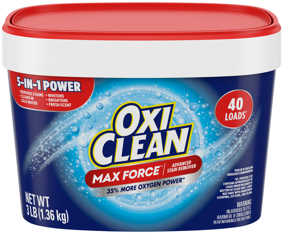 OxiClean Max Force Advanced Stain Remover Powder