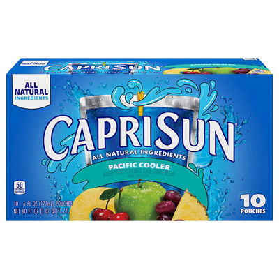 Capri Sun Pouches, 30 pk. 6 oz, $8.99