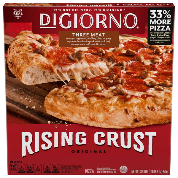 DiGiorno Rising Crust or Thin Crust Pizza, 14.6-29.3 oz, $4.99