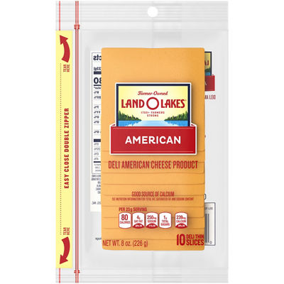 Land O'Lakes Pre-Sliced Cheese, 6-8 oz, $3.49