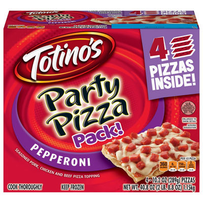 Totino's Party Pizza, 10.2-10.7 oz, $1.66