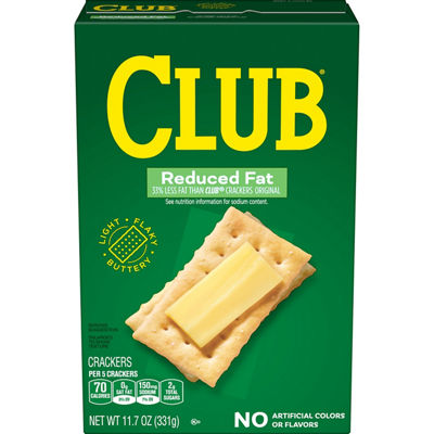 Kellogg's Club Crackers, 7.1-13.7 oz, $3