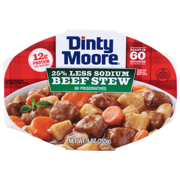 Dinty Moore Beef Stew, 20 oz, $3