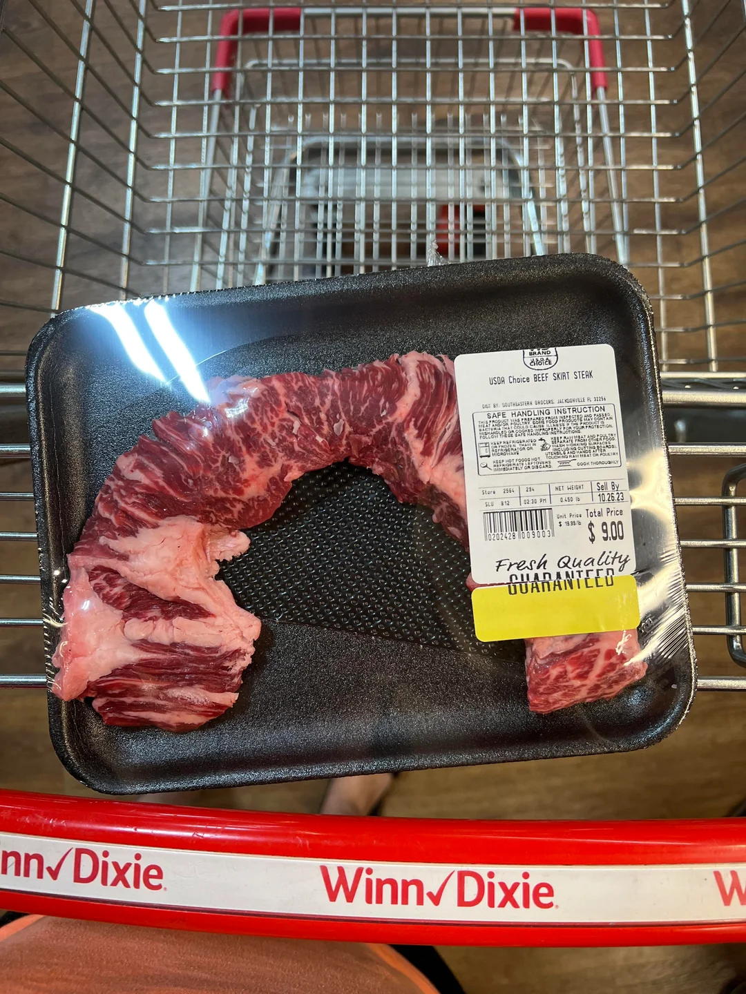 Beef Boneless Outside Skirt Steak, $15.99 per lb