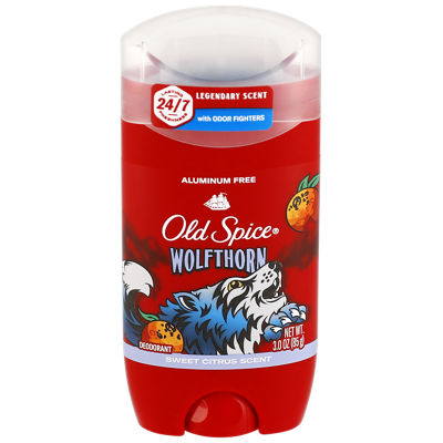 Old Spice Deodorant, 2.6-3 oz, $7.99