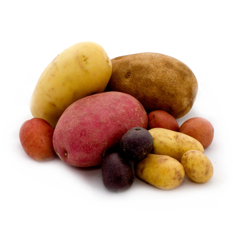 Red, Gold or White Potatoes, 5 lb, $4.99
