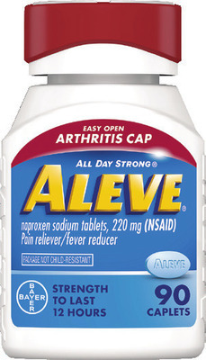 ALL Aleve or Bayer aspirin
