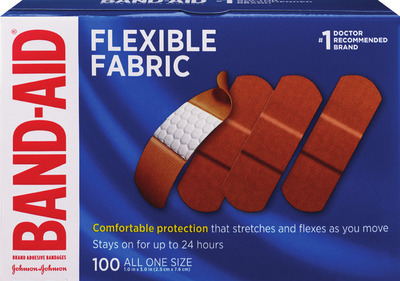 ANY Band-Aid bandages, Neosporin or Polysporin