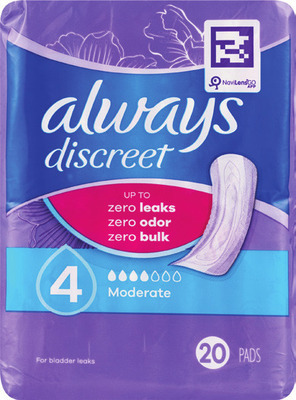 ANY Always Discreet adult care pads, liners or underwear