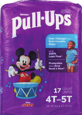 HUGGIES® bagged diapers, Pull-Ups or Goodnites.