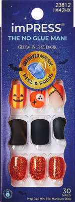 Kiss artificial nails or Halloween cosmetics (excludes emory boards 5 ct.).
