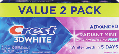 Crest toothpaste, Oral-B toothbrush, floss or Fixodent 2-4 pk. (excludes kids)