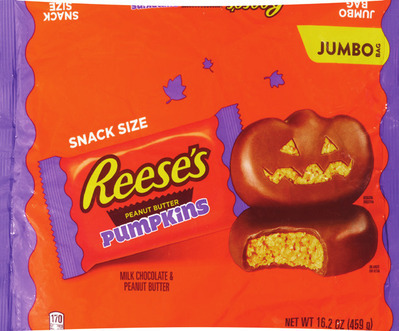 Hershey's jumbo snack size 14.4- 20.1 oz or Mars jumbo fun size 18.28-18.71 oz