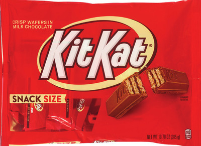 Halloween Snack Size or Fun Size candy (excludes jumbo and treating size bags).