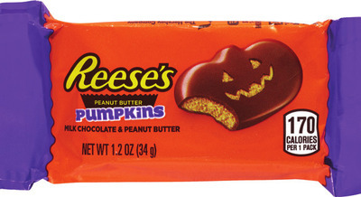 Halloween candy singles 0.7-3 oz (excludes Russell Stover pumpkins)