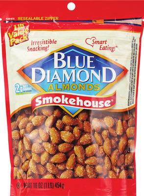Blue Diamond almonds 16 oz.
