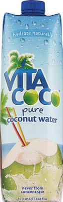 Vita Coco pure coconut water 4 pk. or 1 liter