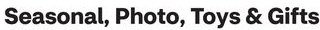 Seasonal, Photo, Toys & Gifts