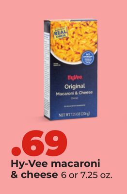 Hy-Vee macaroni & cheese